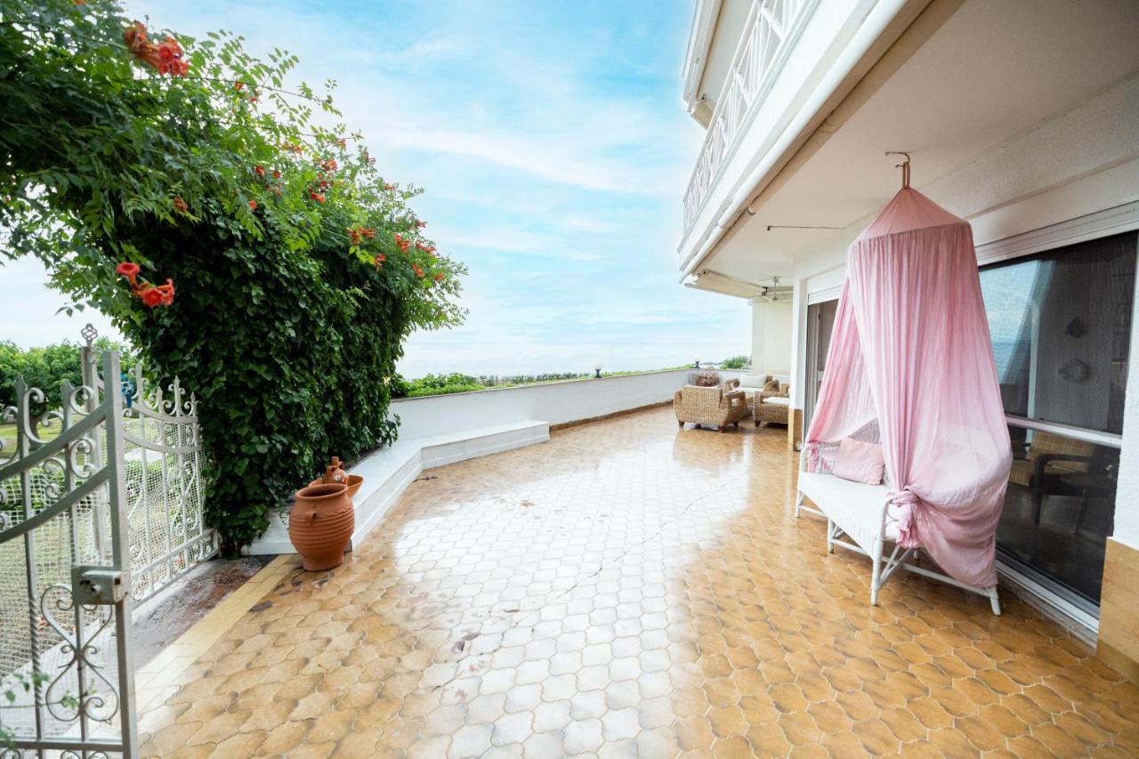 Delmare Dom Seafront Villa Kalyves Polygyrou Exterior photo